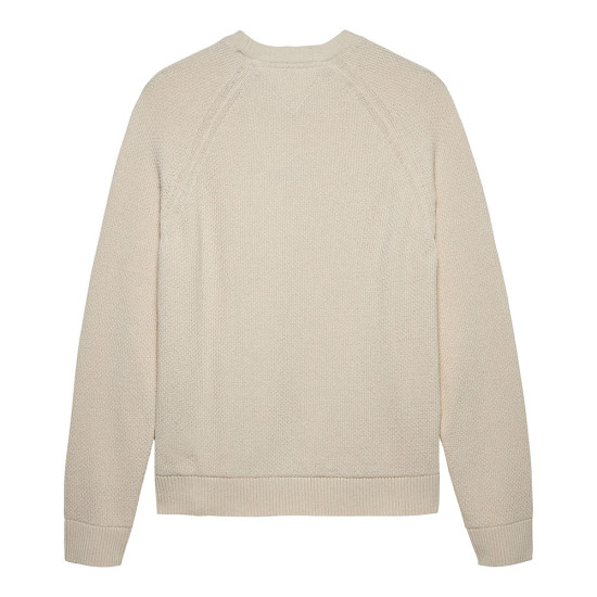 Tommy Hilfiger Ανδρική πλεκτή μπλούζα Slim Raglan Linear Sweater